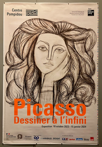 Link to  Picasso - Dessiner À L'Infini PosterFrance, 2023  Product