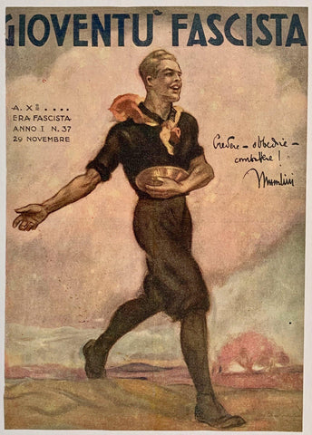 Link to  Gioventu Fascista Magazine - November 1931, Vol. 37 ✓Italy, C. 1931  Product