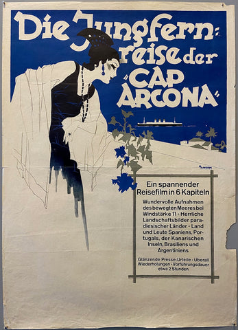 Link to  Die Jungfern: Reise der "Cap Arcona" PosterGermany, c. 1930  Product