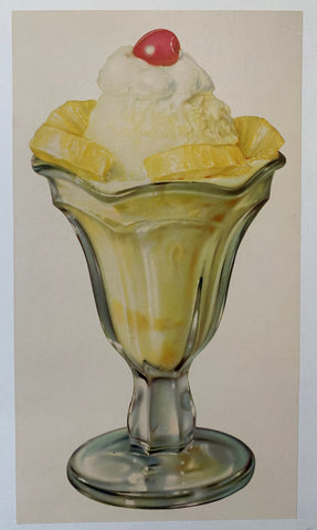 Link to  Orange Ice Cream Sundae PosterU.S.A., c. 1950s  Product