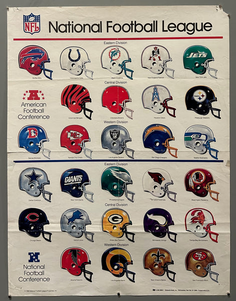 NFL Conferences Poster – Poster Museum