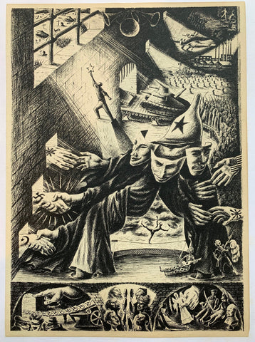 Link to  Black and White World War 2 SketchUSA, 1944  Product