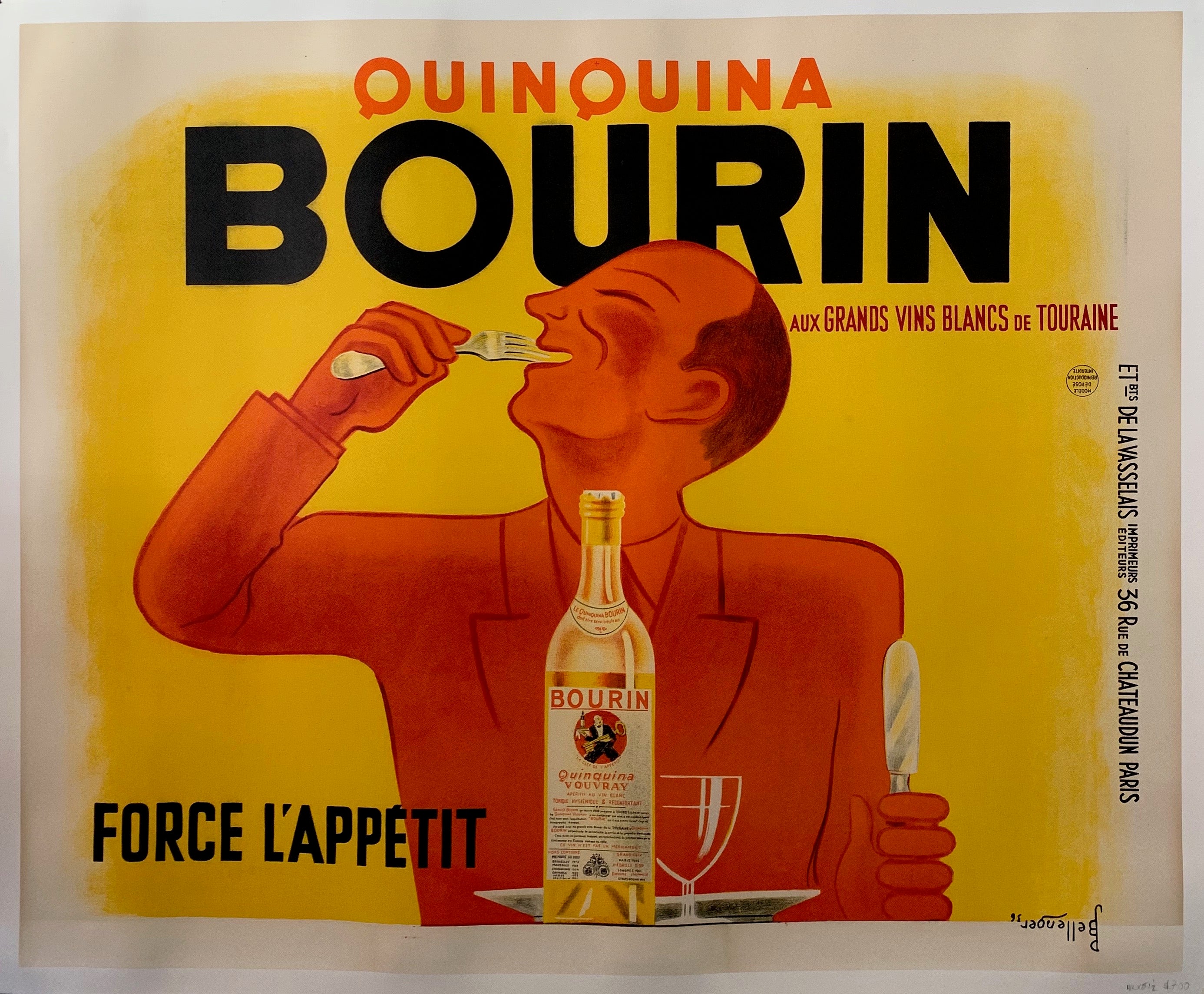 Quinquina Bourin Poster Half #2