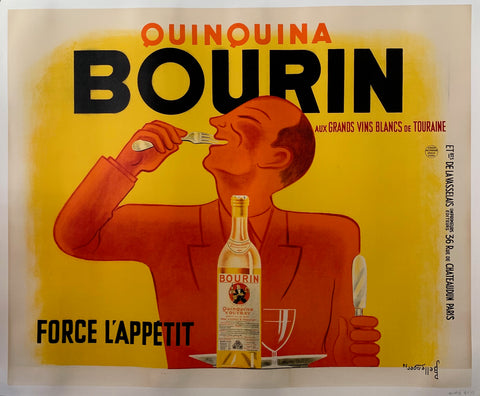 Link to  Quinquina Bourin Poster Half #2France, 1936  Product