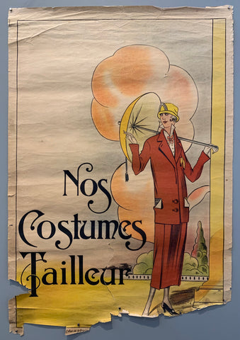 Link to  Nos Costumes Tailleur PosterFrance, c.1925  Product