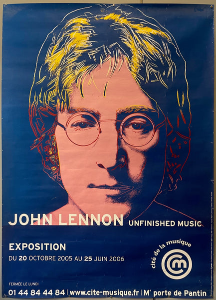 John Lennon Unfinished Music Expo Poster – Poster Museum