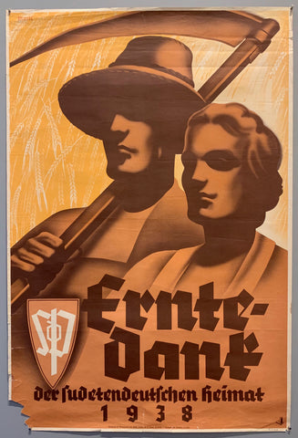 Link to  Erntedank- Der sudetendeutschen heimat 1938 PosterGermany, c. 1938  Product