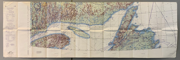 Canada World Aeronautical Chart (Double-Sided) – Poster Museum