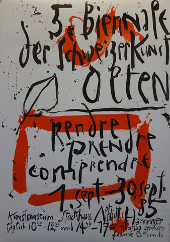 Link to  5 Biennale der schweiserkunstSwitzerland, 1985  Product