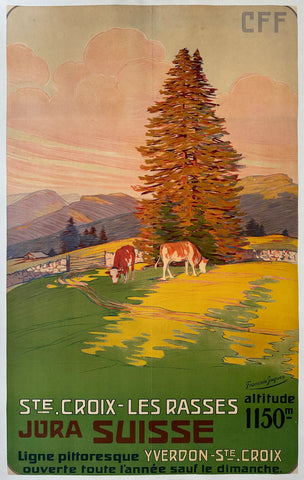 Link to  Jura Suisse PosterSwitzerland, c. 1920  Product