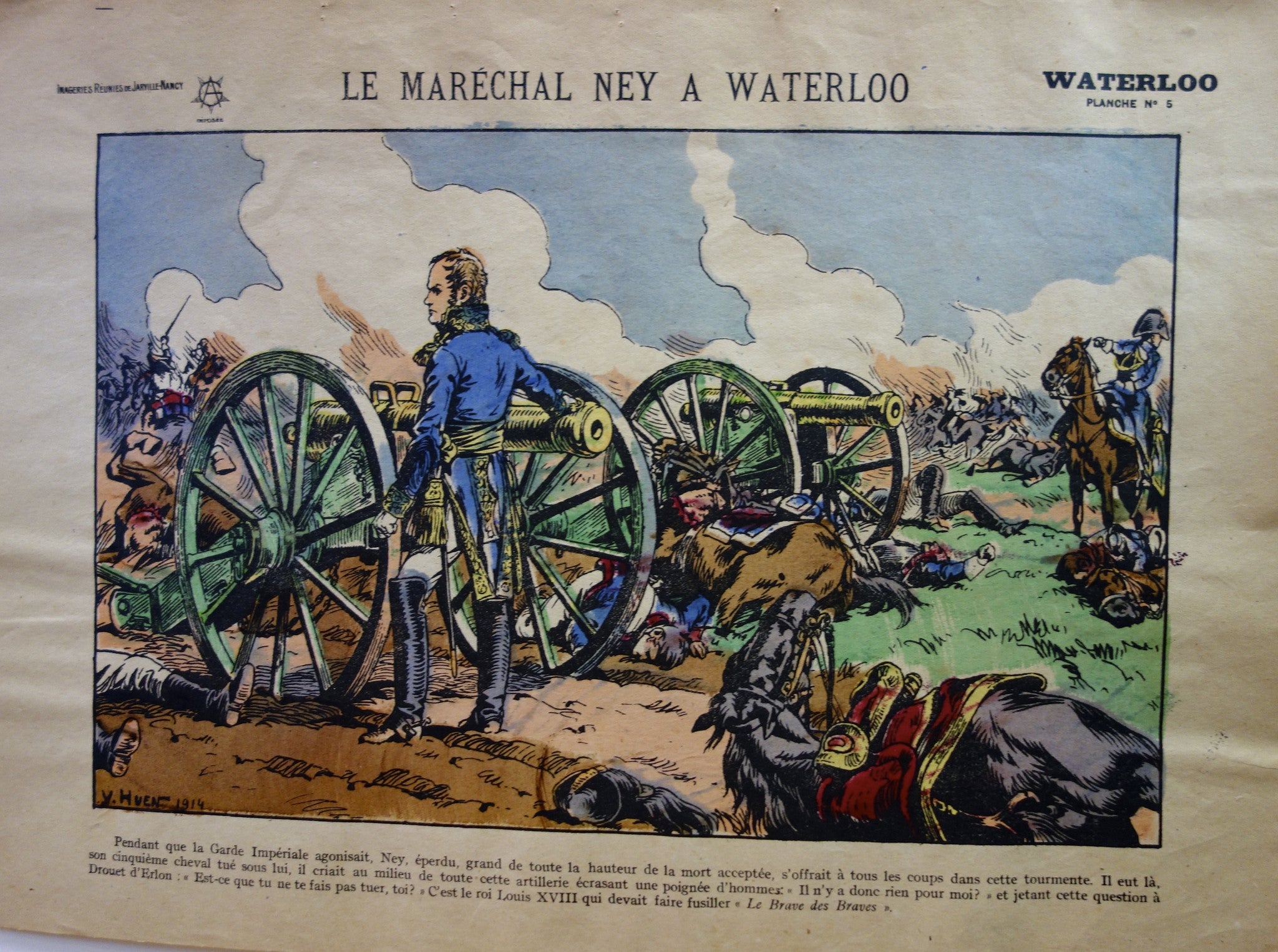 Le Marechal Ney A Waterloo