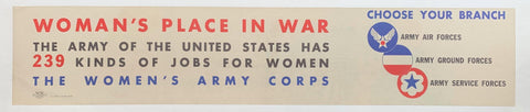 Link to  Woman's Place in War1944  Product