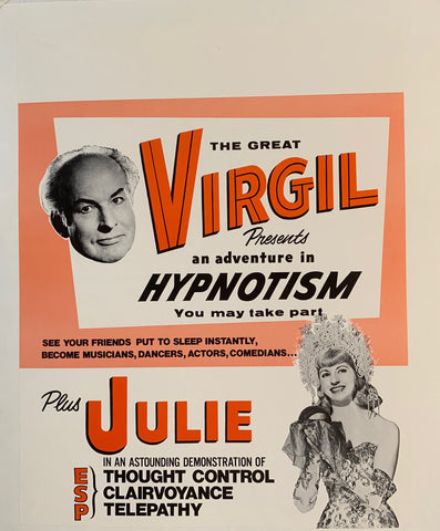 Link to  The Great Virgil presents "An Adventure in Hypnotism"USA, C. 1960  Product