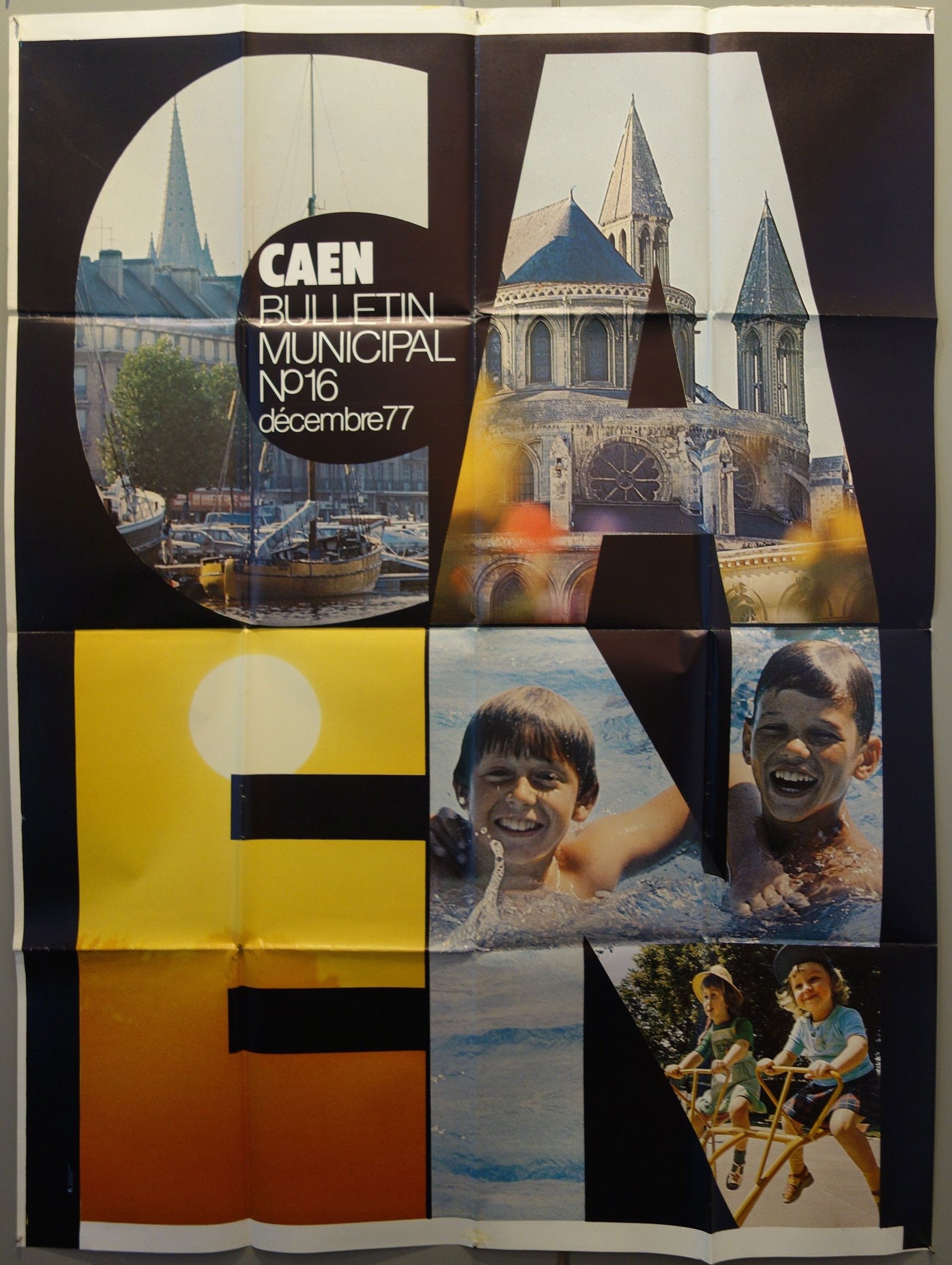 Caen Bulletin Municipal No16 Decembre 1977