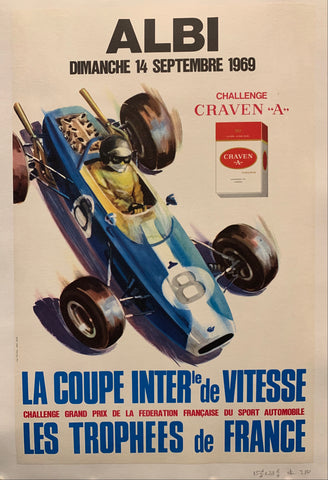 Link to  Albi Race Car PosterFrance, 1969  Product