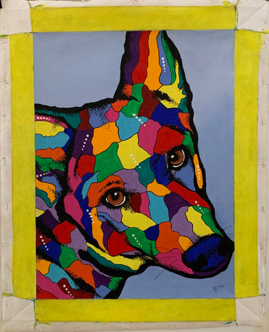 Link to  Colorful Dog PaintingU.S.A, 2014  Product