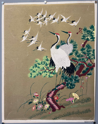 Link to  Flock of Egrets PrintU.S.A., c. 1955  Product