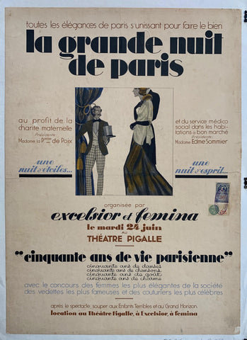 Link to  La Grande nuit de Paris ✓France, C. 1920  Product