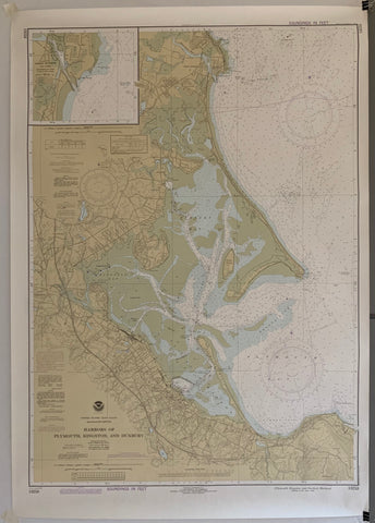 Link to  Harbors of Plymouth, Kingston, and Duxbury PosterU.S.A, c. 1960  Product