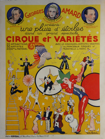 Link to  Cirque Et VarietesGaston Girbal 1941  Product