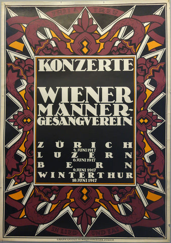 Link to  Konzerte Wiener Manner GesangvereinSwitzerland 1917  Product