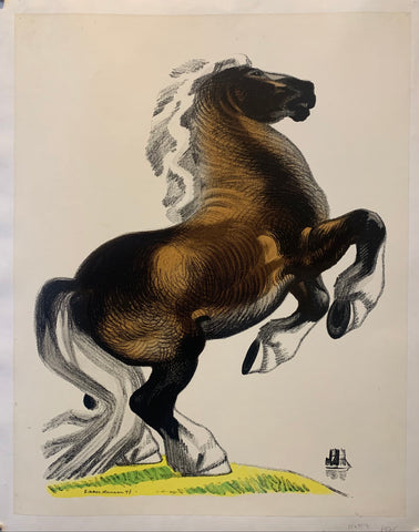 Link to  SIkker Hansen Horse PosterDenmark, 1943  Product