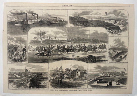 Link to  Harper's Weekly 'Yorktown, Virginia'U.S.A., 1862  Product