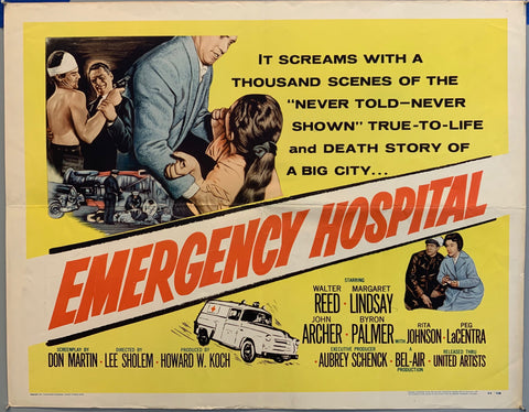 Link to  Emergency Hospital Film PosterU.S.A FILM, 1956  Product
