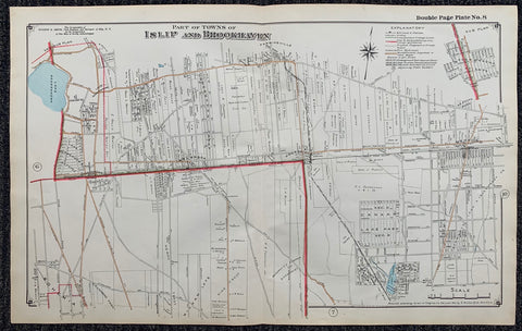 Link to  Long Island Index Map No.2 - Plate 8 Islip, BrookhavenLong Island, C. 1915  Product
