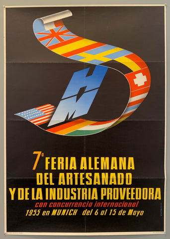 Link to  7a Feria Alemana del Artesanato y de la Industria Proveedora PosterGermany, c. 1955  Product