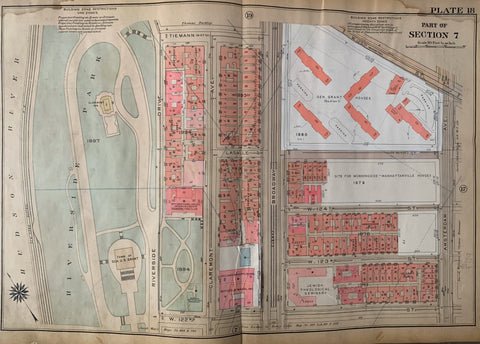 Link to  Atlas of the City of New York Borough of the Manhattan (Volume 4)New York City, 1924  Product
