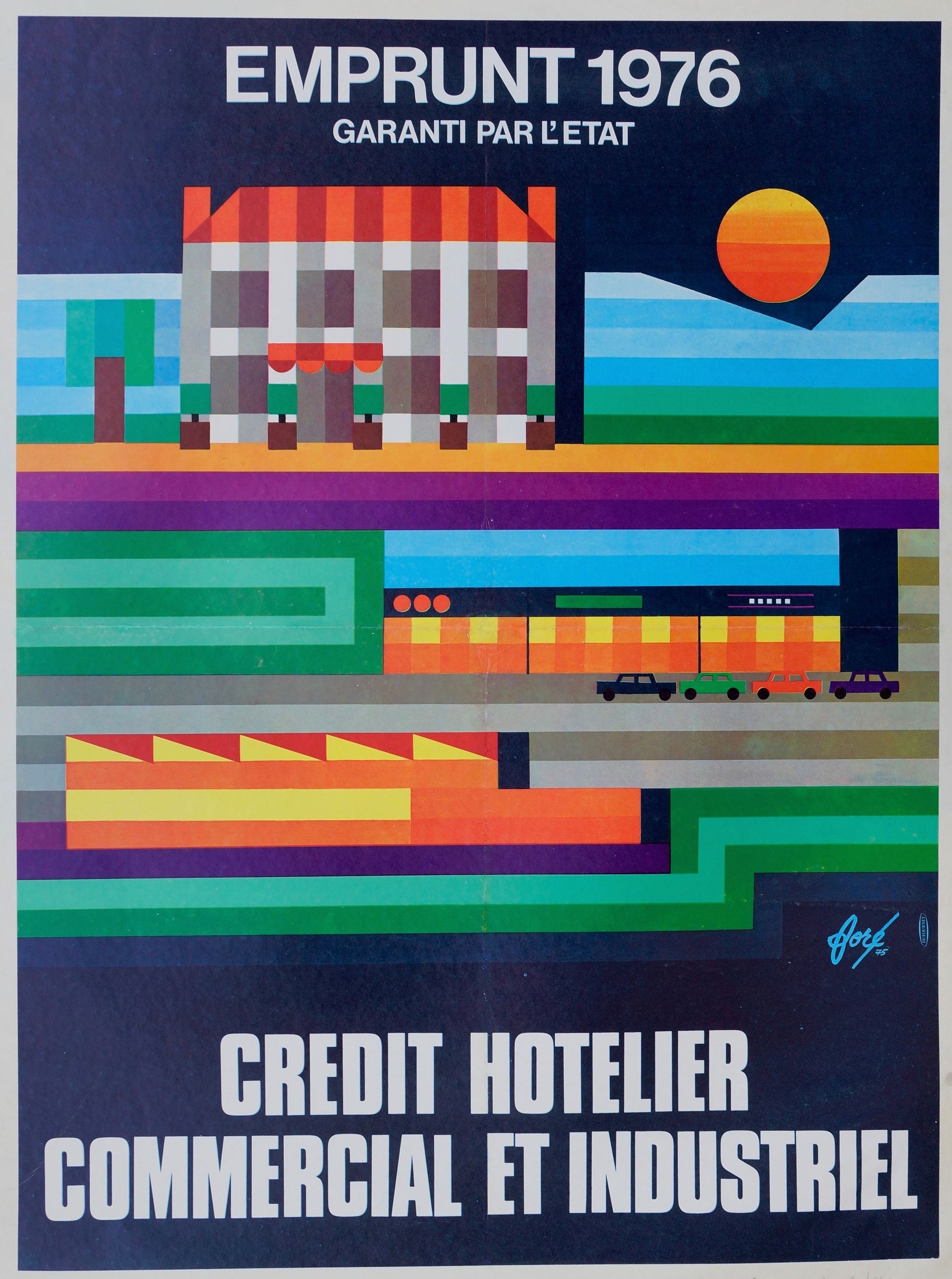 Emprunt 1976 - Credit Hotelier Commercial Et Industriel