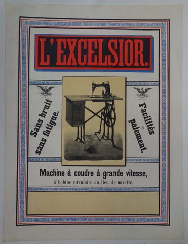Link to  L'Excelsior Sewing Machinesc.1880  Product