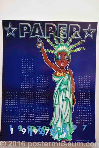 Link to  Paper - Woman dressed as Statue of LibertyUnited States c. 1997  Product
