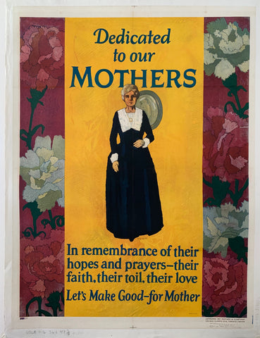 Link to  Dedicated To Our Mothers Mather Poster ✓Mather Poster, 1927  Product