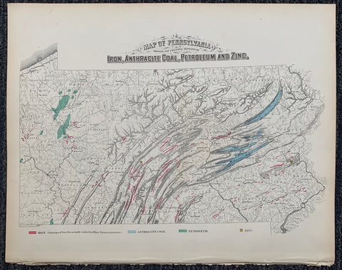 Link to  Map of PennsylvaniaU.S.A. C. 1872  Product