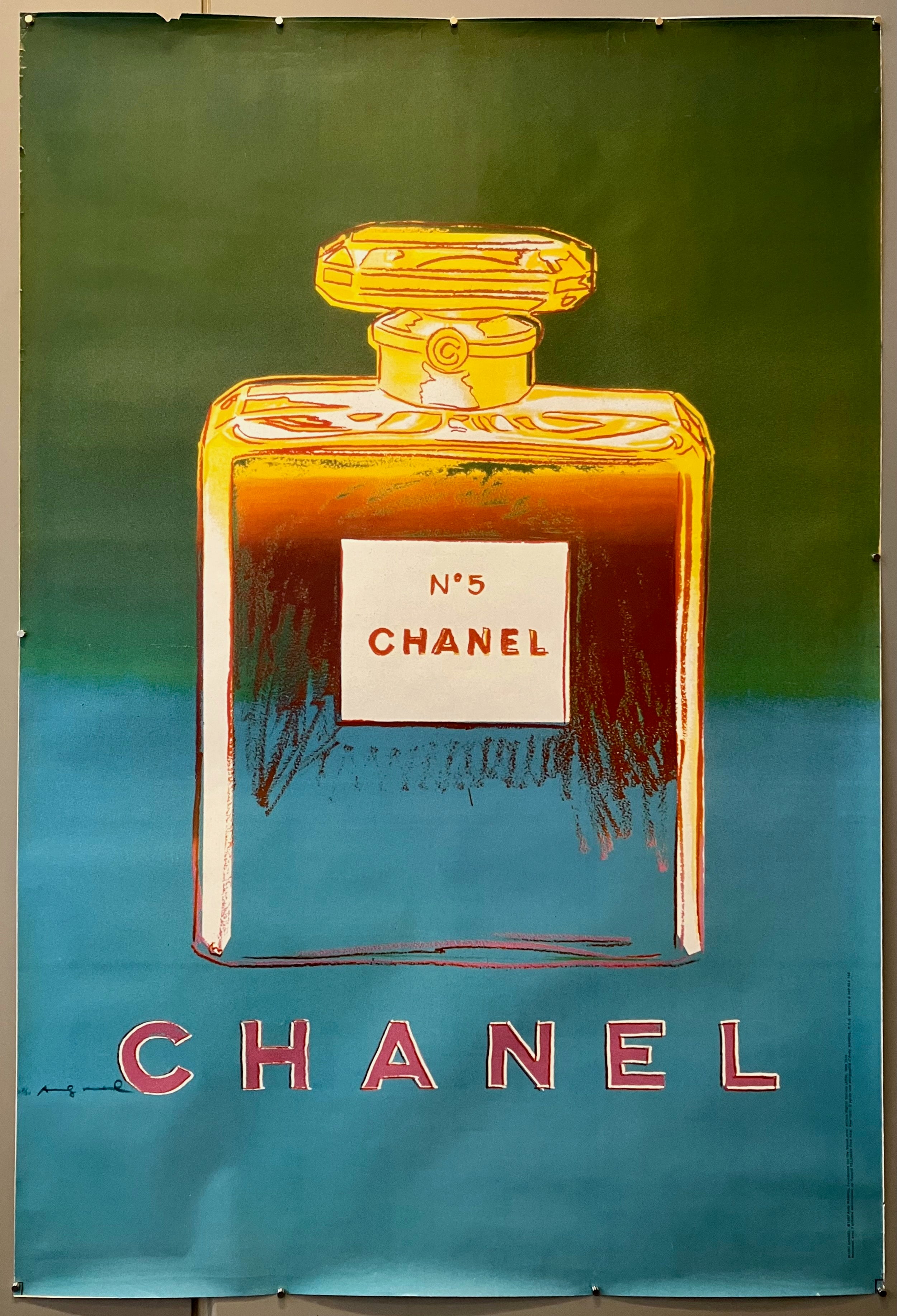 Andy Warhol Chanel No.5 Poster Poster Museum