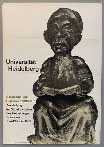 Link to  Universität Heidelberg PosterGermany, 1961  Product