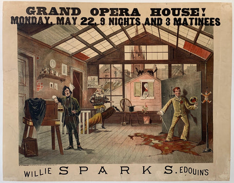 Link to  Grand Opera House! PosterU.S.A, c. 1895  Product