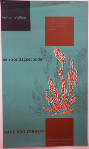 Link to  Tentoonstelling: Een ZondagsschilderNetherlands, 1960s  Product