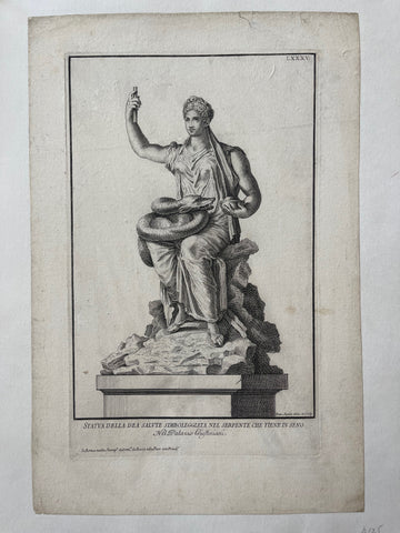 Link to  Statue of Salute PosterItaly, 1704  Product