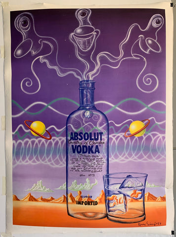 Link to  Absolut Vodka Country of Sweden PosterU.S.A., 1987  Product