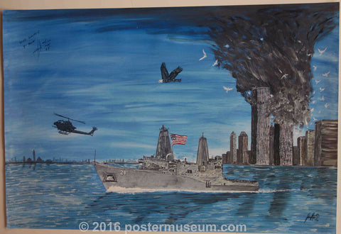 Link to  9/11 Ship, Helicopter and EagleUnited States 2002  Product