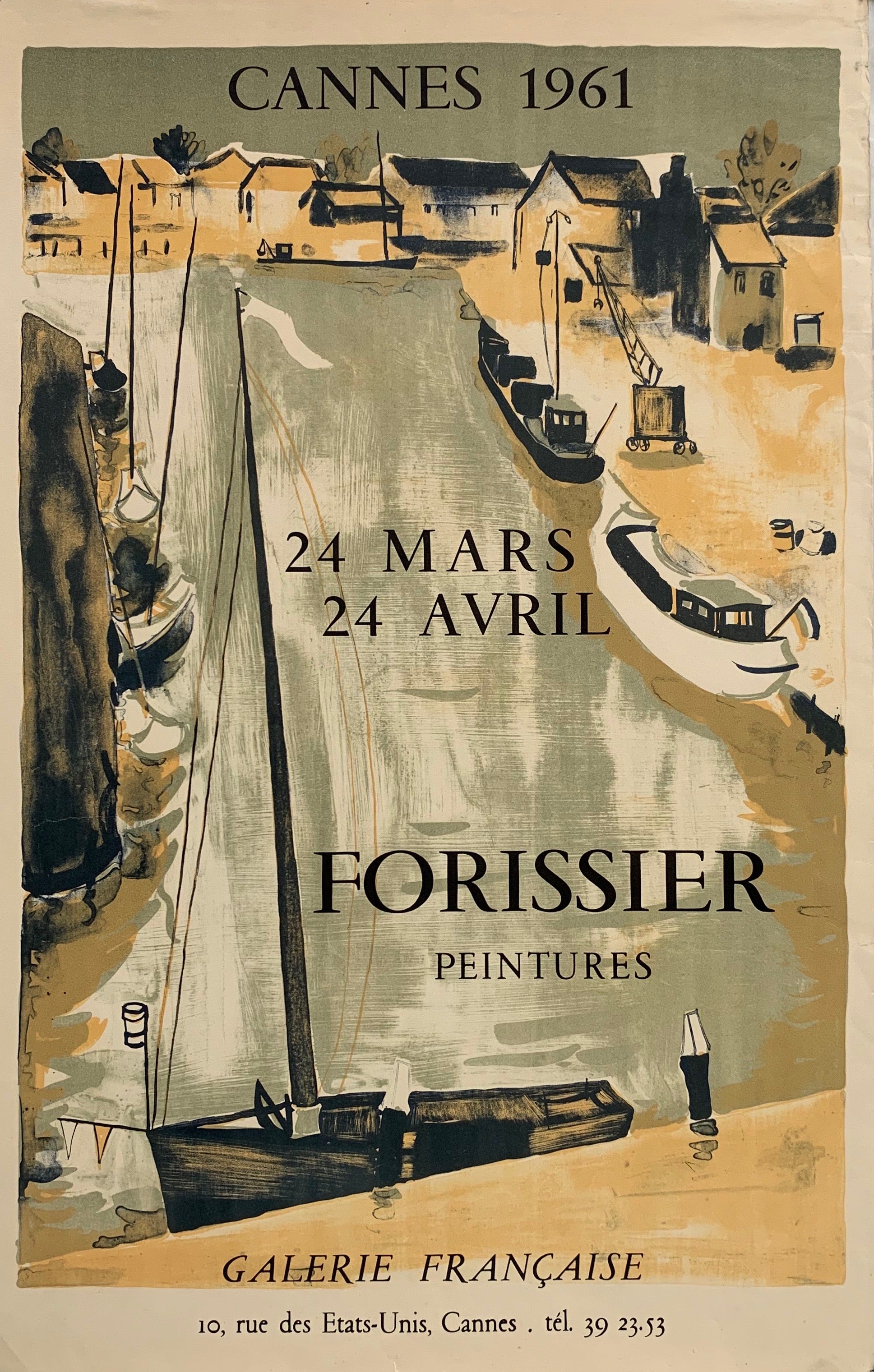 Cannes 1961 - Forissier Peintures