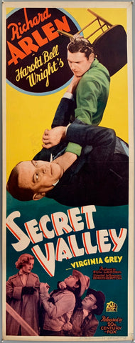 Link to  Secret Valley PosterU.S.A., 1936  Product