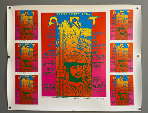 Link to  Artist Rights Today The Old Fillmore PosterU.S.A., 1987  Product