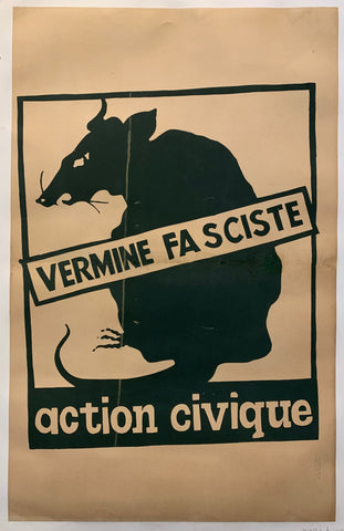Link to  Vermine Fasciste PosterFrance, 1968  Product