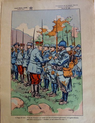 Link to  French Soldiers receiving promotionsFrance - Peka c. 1920  Product