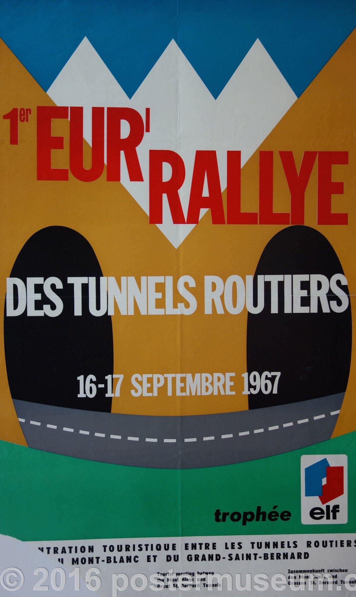 1er Eur' Rallye - Poster Museum