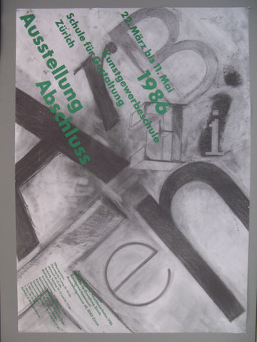 Link to  Ausstellung Abschluss Swiss PosterSwitzerland, 1986  Product